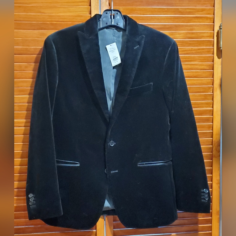 Banana Republic Men's velvet blazer